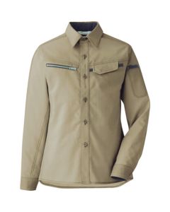เสื้อเชิ้ตผู้หญิงผ้ายืดผสม Verdexel VELS2534 อันดับ 9