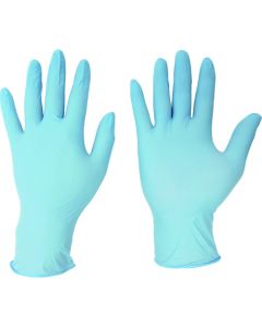 Nitrile Gloves Powder Free กล่องละ 100 แผ่น