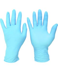 Nitrile Gloves Powder Free กล่องละ 100 แผ่น