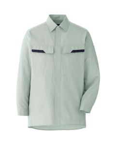 เสื้อเชิ้ตฤดูใบไม้ผลิ/ฤดูร้อน verdexel คอตตอน 100% สีเขียวอ่อน L