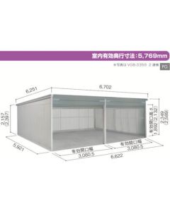 Yodo Garage Ravige Height H อาคารสองชั้น