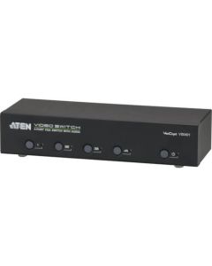 สวิตช์วิดีโอ VGA / 4 อินพุต / 1 เอาต์พุต / เสียง