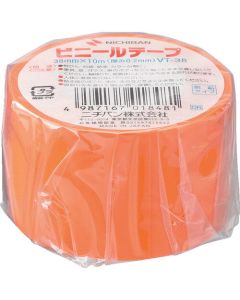 เทปไวนิล สีส้ม 38มม. x 10ม. 1 ม้วน