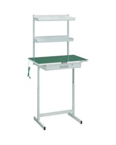 Compact Work Desk (with upper shelf)