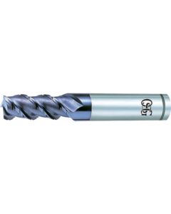 XPM Endmill High Helix Short Type with V Coating with Nick 1เส้น
