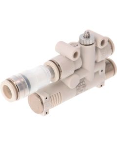 Vacuum Generator with Blow-off Mechanism. with Silencer vent & Vacuum Filter 1อัน