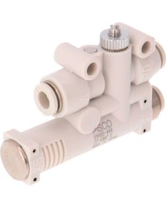 Vacuum Generator with Blow-off Mechanism. with Silencer vent 1อัน