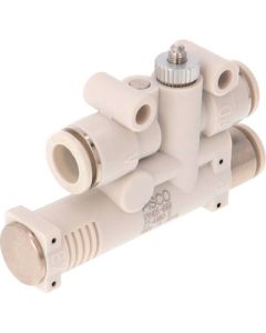 Vacuum Generator with Blow-off Mechanism. with Silencer vent 1อัน