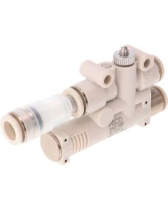 Vacuum Generator with Blow-off Mechanism. with Silencer vent & Vacuum Filter 1อัน