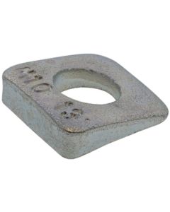 Trivalent zinc cr+3 color white Taper Washer (13degrees M16-13degreesD31  กล่องละ 80 เส้น