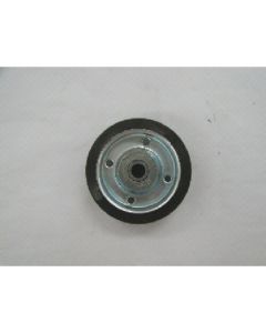 Plate Type Caster J Series (pressed rubber wheel)