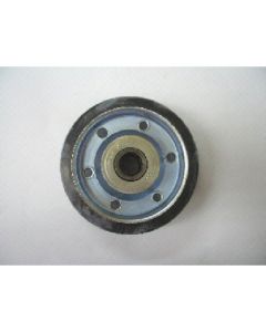 Plate Type Caster J Series (pressed rubber wheel)