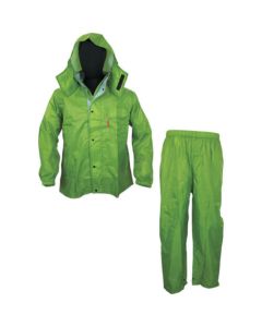 W-30 stream rain suit สีเขียว LL