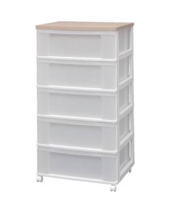 Wood Top Chest