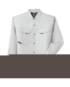 เสื้อเชิ้ตแขนยาว Summer Nano สี Earth ไซส์ M
