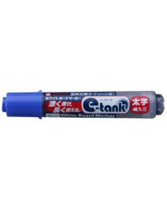 ปากกาไวท์บอร์ด E-tank ตัวหนา น้ำเงิน