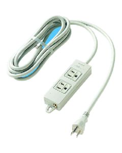 ก๊อก OA (ชนิดกราวด์ 15A) (รหัส 3M) (2 พอร์ต) (สีเทา)