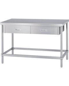 Stainless Steel Table with Drawers 1อัน