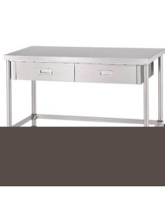 Stainless Steel Table with Drawers 1อัน