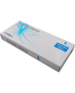 Disposable poly Gloves 60 กล่อง กล่องละ 100 แผ่น