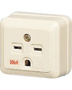 เต้ารับสี่เหลี่ยมที่มีสายดิน (250V)