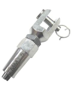 Stainless Steel Lock Terminal Fork 1อัน