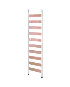 Wood wall rack