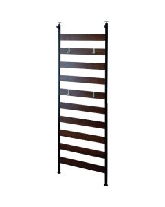 Wood wall rack