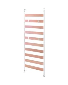 Wood wall rack