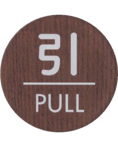 Wood Like Mat Sign