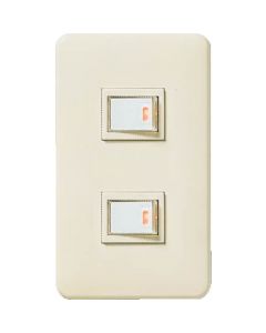 สวิตช์คู่หิ่งห้อยฝังสีเต็มรูปแบบ B