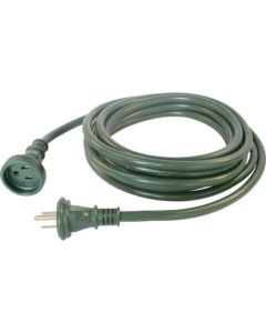 3 Core Types Rain Model Extension Cord 5m Dark Green 20เส้น