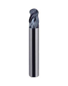 4 flutes ball endmill AlTiN