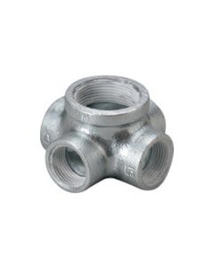 Malleble Iron pipe fittings class 150lbs with sealant on threads 1อัน