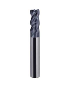 4 flutes radius endmill AlTiN