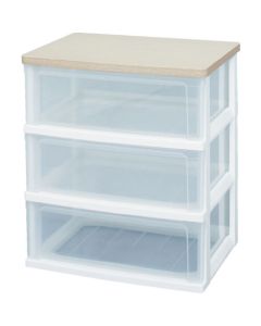Wood Top Chest