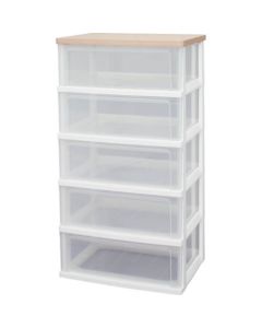 Wood Top Chest