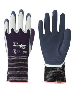 ถุงมือยางธรรมชาติ Unlined Active Grip XA-324 6/XS