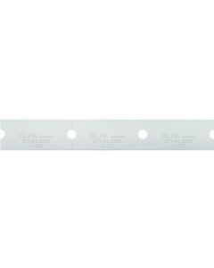 ใบมีดสำหรับมีดขูดลอกโอฟ่า G Scraper 18mm (0.25mm) สแตนเลส x 30