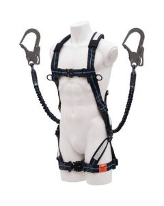 Harness X type + ชุดเชือกเส้นเล็ก 2 ทาง