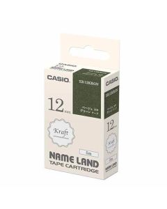 เทปกระดาษกาว 5m XR-12KRGN Beige on Green