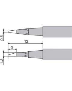 R/P SOLDERING TWEEZERS TIP