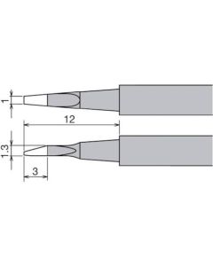 R/P SOLDERING TWEEZERS TIP