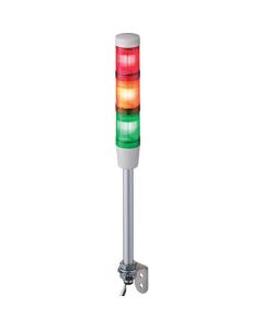 ไฟแสดงสถานะ LED สีแดงสีเหลืองสีเขียว φ45 ชั้น (ขั้ว)
