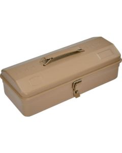 กล่องเครื่องมือเหล็กฝาจั่ว 304 x 164 x 123 สี Light Sand
