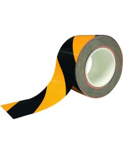 เทปตีเส้นทนทาน DLT-NEO75x50 ดำ/เหลือง