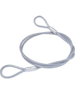 ลวดเหล็กตัดเคลือบ PVC ใส 3 (4.3) x 545 มม. (1 เส้น = 1 PK)