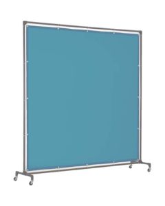 Welding Light Shield Fence 2000 x 2000 Blue