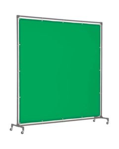 Welding Light Shield Fence 2000 x 2000 Green