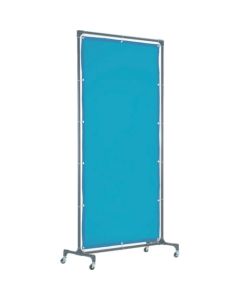 Welding Light Shield Fence 1000 x 1500 Blue